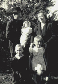 Will, Bertha and Grandchildren